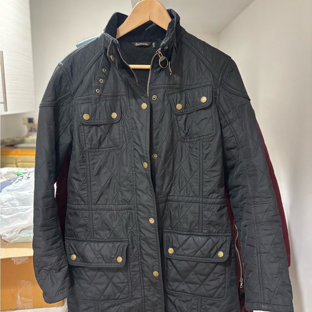 Barbour Black Quilted Jacket